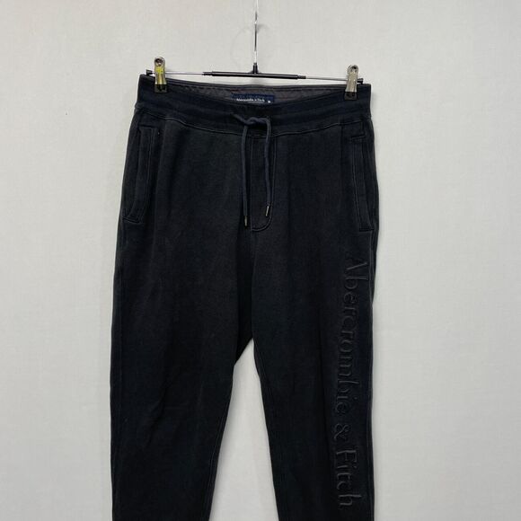Abercrombie & Fitch Men Soft A&F Fleece Jogger Pants Sweatpants Medium M268 -18 - Picture 13 of 16